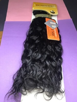 Máquina de cabello humano Bohyme Remi-atada refinada francesa_14"_#1B Foto 1 de 3