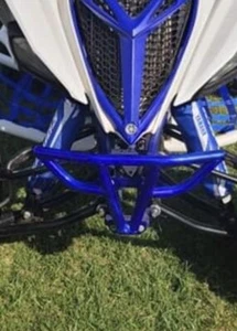 Yamaha Raptor 700r Front Bumper , 06-2024 Powdercoated Tranclucent Blue - Picture 1 of 6