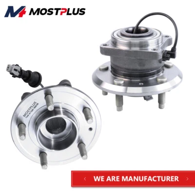 Juego (2) Conjunto de buje de cojinete de rueda trasera para Chevy Equinox Pontiac Torrent 512358 Foto 1 de 4