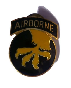 US Abzeichen, 17th Airborne Luftlandedivision Eagle Claw, WW2, 1943-1945, Neu - Bild 1 von 3