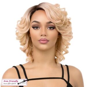 MAGIC - IT'S A WIG SYNTHETIC HAIR FULL WIG SHORT CURLY SIDE PART