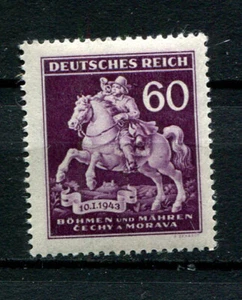 German Reich Bohemia and Moravia WW II : Stamp Day 1943 - mint NH - Picture 1 of 1