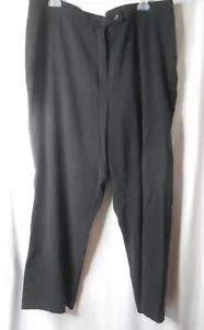 Vintage Briggs New York Size 22W Black Trouser Dress pants - Picture 1 of 5