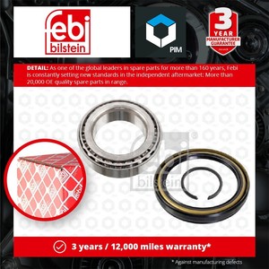 Wheel Bearing Kit fits MITSUBISHI L400 2.5D Front Left or Right 96 to 05 4D56-T