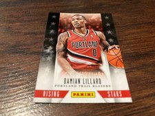 Rare Damian Lillard 2012-13 Panini Hoops Rising Stars Exclusive Rookie RC 2/10 $