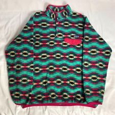 Patagonia Synchilla Fleece Snap T patterned Men's XL Rare Made in Mexico From JP