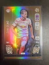 2021-22 Match Attax Extra Gold Limited Edition Dani Olmo LE 16 RB Leipzig