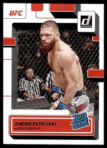 2023 Donruss UFC Base Rated Rookies #201 Andre Petroski