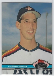 1991 STADIUM CLUB LUIS GONZALEZ ROOKIE RC #576 HOUSTON ASTROS - Picture 1 of 2