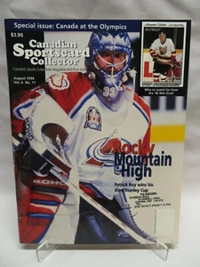 PATRICK ROY, 1996 Canadian Sportscard Collector, High Grade  - Bild 1 von 1