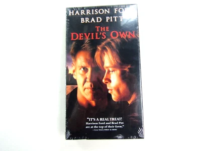 VTG The Devils Own VHS Tape Harrison Ford Brad Pitt Thriller 1997 R Sealed New - Image 1 of 4