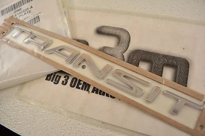 2014-2023 Ford Transit Connect Rear Door Nameplate Emblem new OEM BK2Z-6142528-C - Image 1 of 3