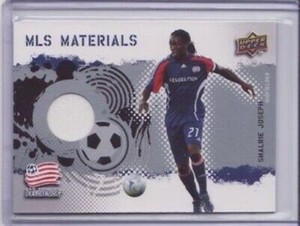 2009 Upper Deck MLS Materials #MTSJ Shalrie Joseph Jersey - Flat S/H