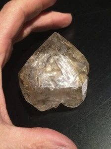 "Quarz (Skelett/Fenster ""Herkimer"") F-10 ""Spülenloch""" - Bild 1 von 3