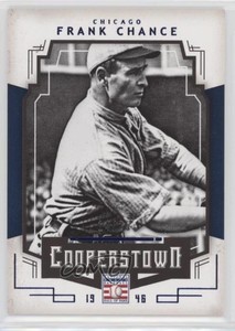 2015 Panini Cooperstown HOF Chronicles Blue /25 Frank Chance #33 HOF