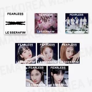 Chaqueta Solo Álbum LE SSERAFIM JAPÓN 1er Sencillo FEARLESS / Estándar / Versión Limitada - Imagen 1 de 9