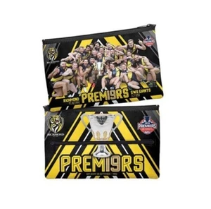 125924 RICHMOND TIGERS 2019 AFL PREMIERS TEAM IMAGE KIDS NEOPRENE PENCIL CASE - Picture 1 of 1