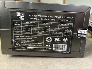 alimentatore switching soly tech atx 800watt - Foto 1 di 7