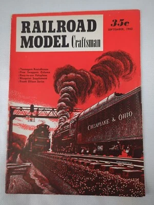 Railroad Model Craftsman September 1952 Vol. 21 No. 4 (7U) - Image 1 of 4