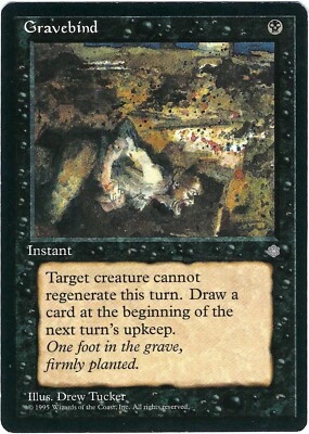 Gravebind Ice Age Rare – MTG Magic the Gathering Card - Image 1 of 2