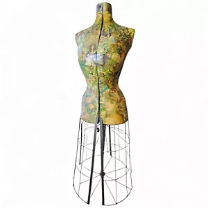 Antique 1908 Adjustable Dress Form by L&M | Rare Acme-Form Sewing Mannequin - Picture 1 of 17