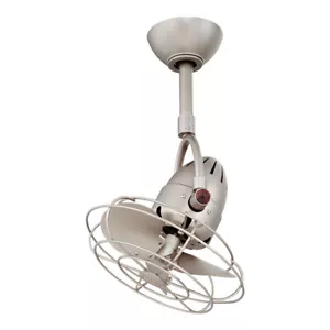 Matthews Fan Company DI-BN-MTL Atlas Diane Indoor Ceiling Fan Brushed Nickel - Picture 1 of 1