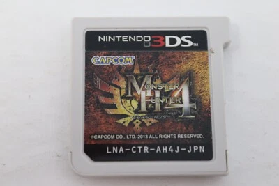 Monster Hunter 4 Nintendo 3DS Japanese Capcom Video Game Cartridge Tested - Image 1 of 2