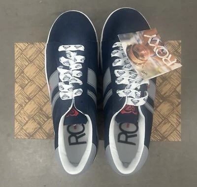 NEW ROXY SURF SNOW SURFBOARD MX GOLF SKATE SUP LONGBOARD SHOES GIRLS WOMEN'S 8 - Image 1 of 4