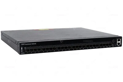 IBM RackSwitch G8124E 7309-HC6 24x SFP+ 10Gb - Ethernet Switch - Image 1 of 4