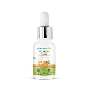 Mamaearth Skin Correct Gesichtsserum mit Niacinamid Akne Flecken & Narben, 15 ml - Bild 1 von 7