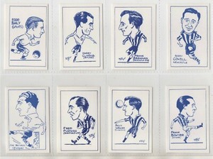 Football Caricature - By Mickey Durling - Billy Walsh - Sunderland