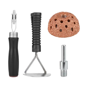 Tire Patch Roller With Liner Scraper & Tire Repair Buffing Wheel For Truck - Picture 1 of 12