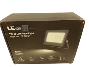 340007-DW-US-2 I Lepro 100W LED Outdoor Flood Light 2 Pack 5000K 8600 Lumens - Picture 1 of 5