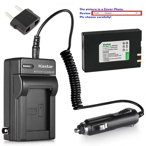 Kastar Battery AC Travel Charger for IA-BP80W & Samsung SC-D385 SC-DX100 Camera - Picture 1 of 11