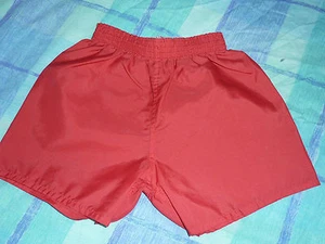 Unisex School sports shorts - Red - Waist 56cm - Picture 1 of 1