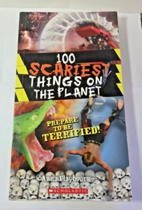 100 Scariest Things On The Planet By Anna Claybourne Scholastic Paperback 2011 - Foto 1 di 8