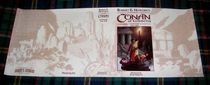 ROBERT E. HOWARD CONAN OF CIMMERIA V.1 DUST JACKET NEW REPLACEMENT MARK SCHULTZ - Picture 1 of 3