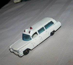 Matchbox Lesney Inglaterra #54 S&S Cadillac Ambulancia 1965 Modelo Fundido Coche - Imagen 1 de 5