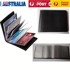 24Card Amazing Slim Wallet PU Leather Purse Credit Card Holder Money Cash Wallet - Picture 1 of 14