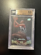 2013-14 UD Black Antoine Walker Silver Spectrum /10 BGS 9.5 Kentucky