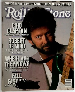 CLAPTON *VG* "ROLLING STONE MAGAZINE ISSUE #533 - AUG 25, 1988" US MAGAZINE - Imagen 1 de 1