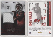 2015 Panini Prestige Jerseys Jameis Winston #RJJ-JW Rookie Jumbo Patch RC
