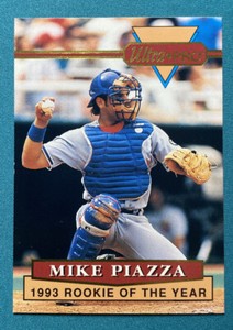 1994 Rembrandt Ultra-Pro Mike Piazza Mike Piazza #4 Los Angeles Dodgers