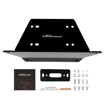 Winch Mount Plate Kit For 2012-2024 Polaris Ranger XP 1000 900 570 Crew UTV New - Image 1 of 4