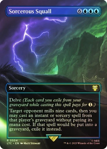 MTG - Sorcerous Squall - Foil - Lord of the Rings - Magic the Gathering - Image 1 of 1