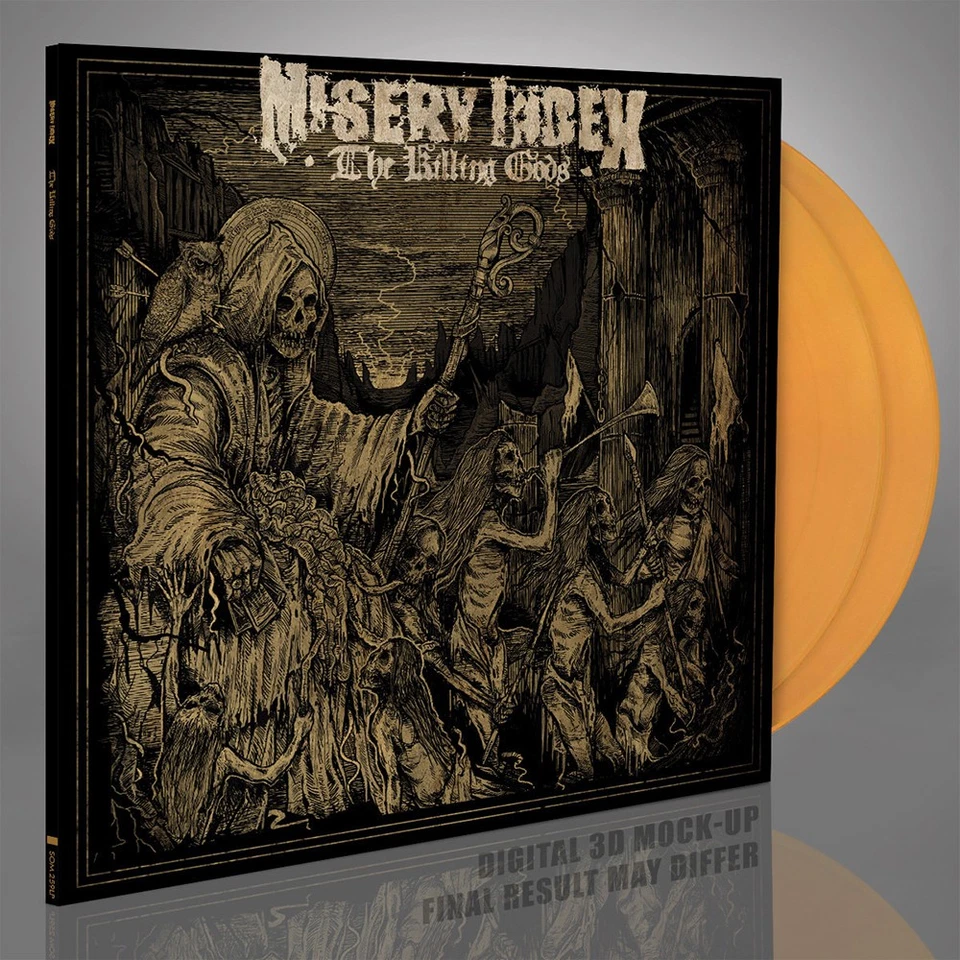 MISERY INDEX - the killing gods DLP orange - Bild 1 von 1