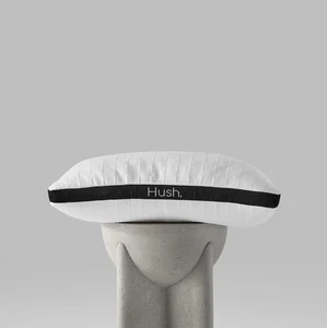 Hush Hybrid Adjustable Cooling Pillow, Queen Size + Bonus Travel Pillow Shell  - Foto 1 di 14