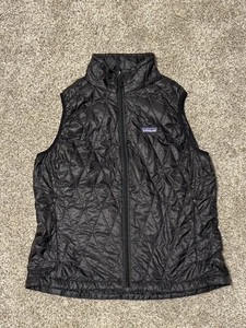 Patagonia Weste Damen Medium schwarz Puff PrimaLoft gesteppt isoliert warm - Bild 1 von 7