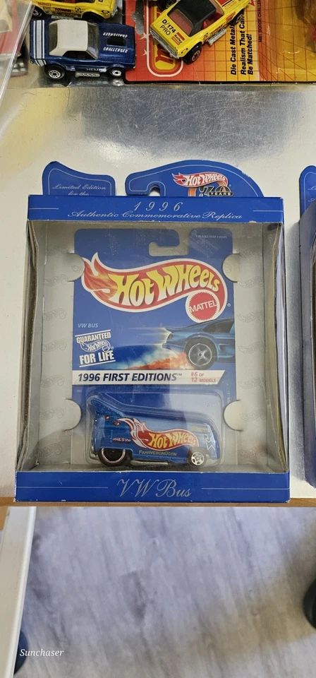 Hot Wheels Volkswagen VW Drag Bus 1996 First Edition Sealed Box 30 Years - Image 1 of 1