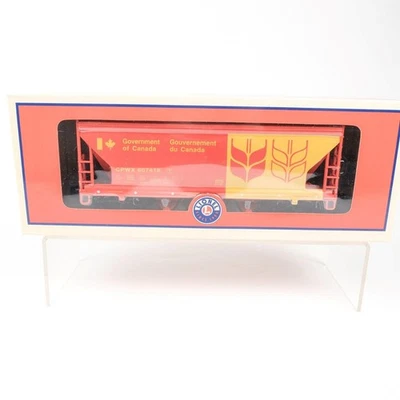 Lionel O Gauge Government of Canada CPWX #607418 2-Bay Covered Hopper 6-26483 - Image 1 of 4